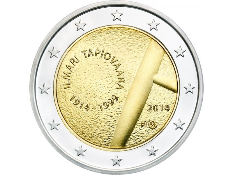 FINLANDE 2 Euro commemorative Finlande 2014-horizondescollectionneurs.com