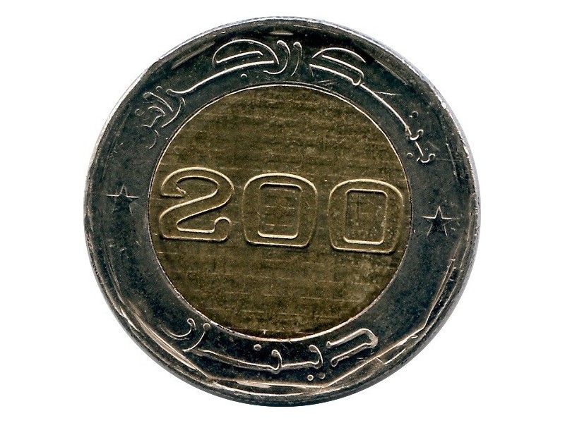 ALGÉRIE 200 Dinars 50èm année de l'indépendance (1962-2012) SPL