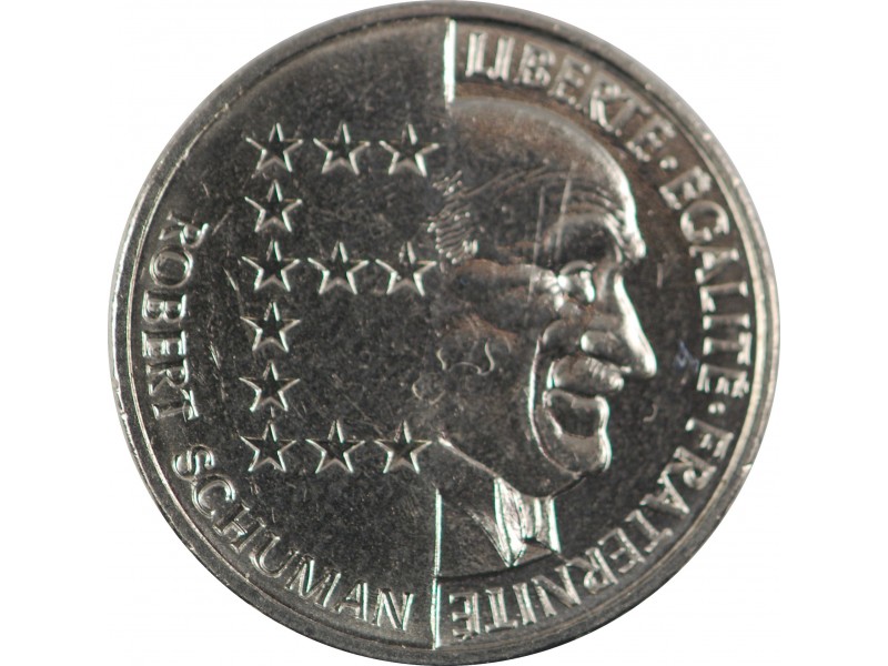 10 Francs Robert SCHUMAN 1986 SPL