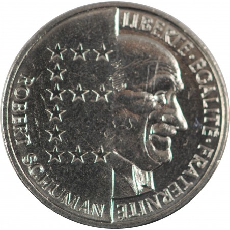 10 Francs Robert SCHUMAN 1986 SPL