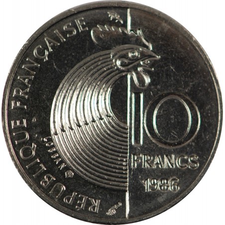 10 Francs Robert SCHUMAN 1986 SPL