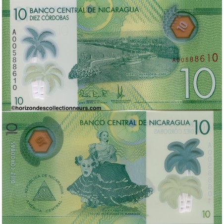 10 Cordobas NICARAGUA P.209 (2015) NEUF
