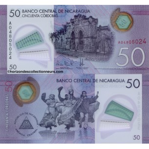 50 Cordobas NICARAGUA P.211 (2015) NEUF