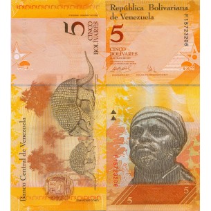 5 Bolivares  VENEZUELA   P.89a   2013