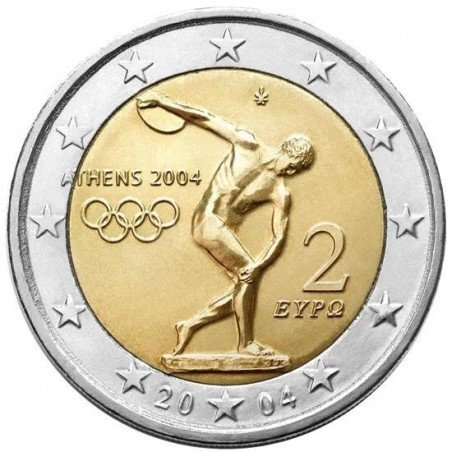 2€ commémorative Grèce 2004   (Jeux olympiques d'Athènes )
