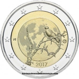 2 Euro Finlande 2017 -Nature Finlandaise NOUVEAU!!!!-horizondescollectionneurs.com