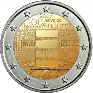 2 Euros Andorre 2017,Hymne National 2