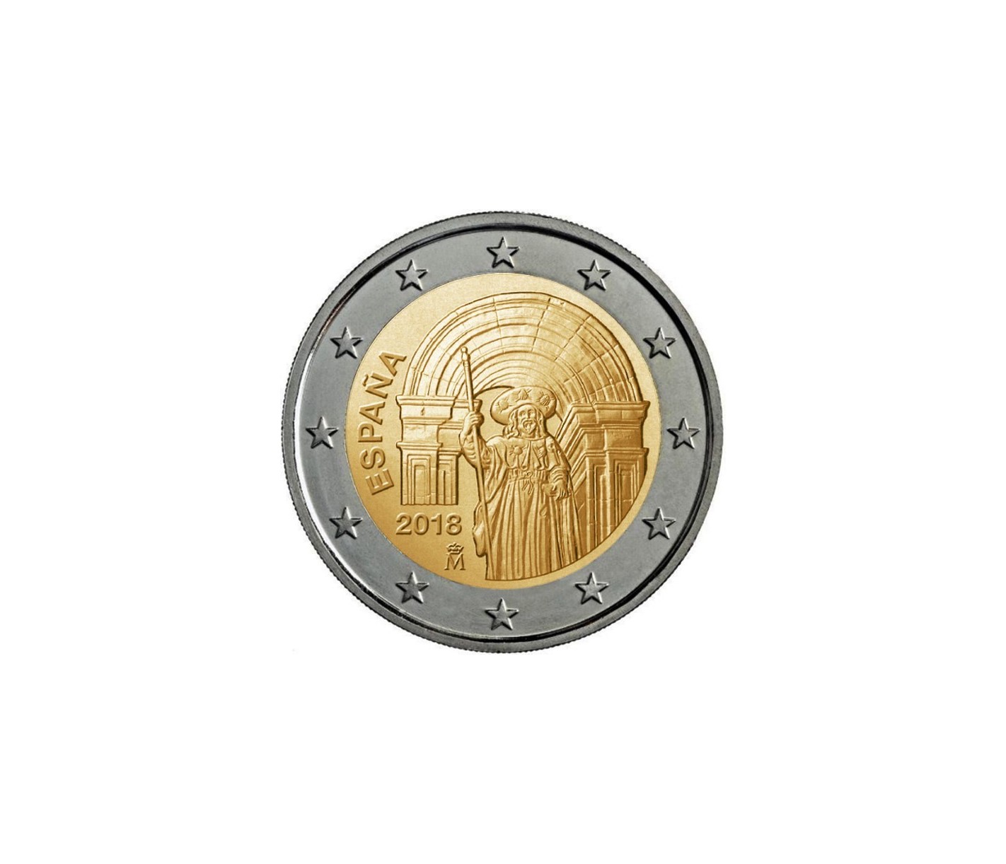 Piece De 2 Euros Jacques Chirac Paire de Pièces 2 Euros commemorative Espagne 2018