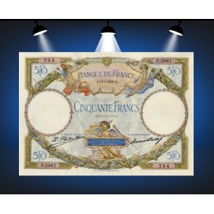 50 Francs Luc Olivier Merson 1929