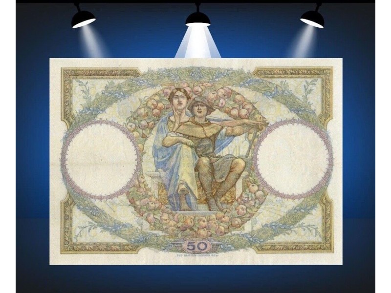 50 Francs Luc Olivier Merson 1929