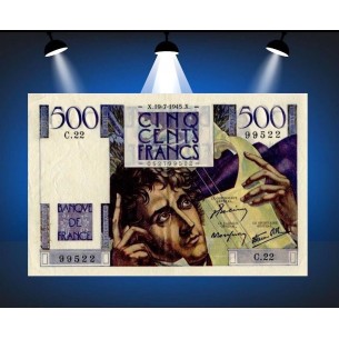 500 Francs CHATEAUBRIAND 1945