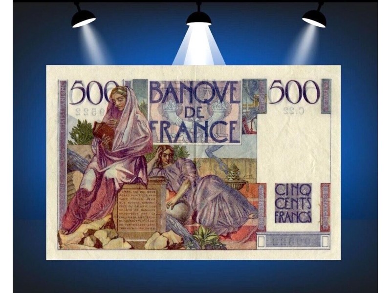 500 Francs CHATEAUBRIAND 1945