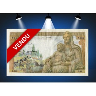 1000 Francs DÉESSE DÉMÉTER 1942