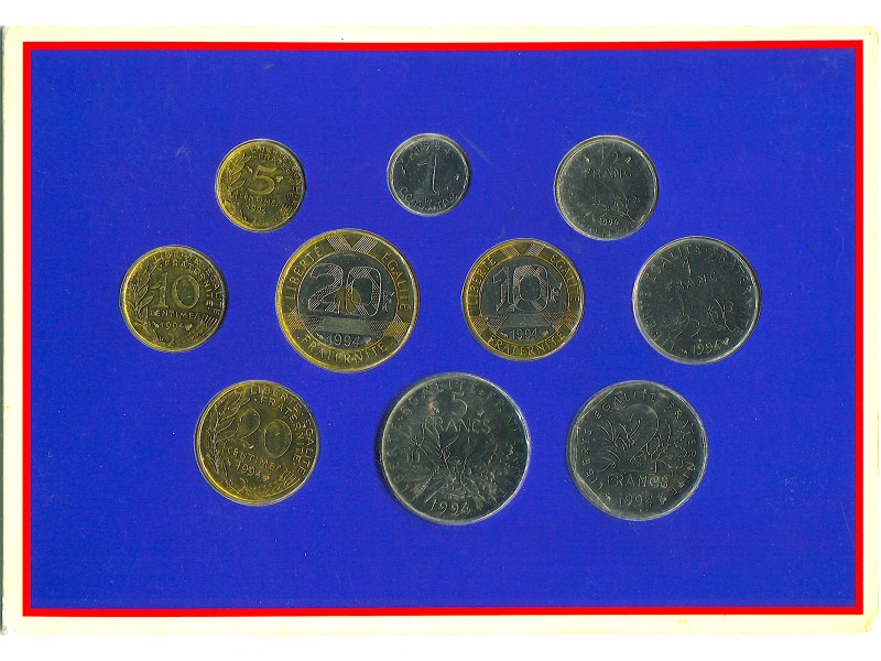 Série Française 1994 Sous Blister