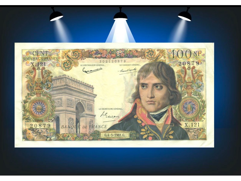 100 Nouveaux Francs BONAPARTE 1961