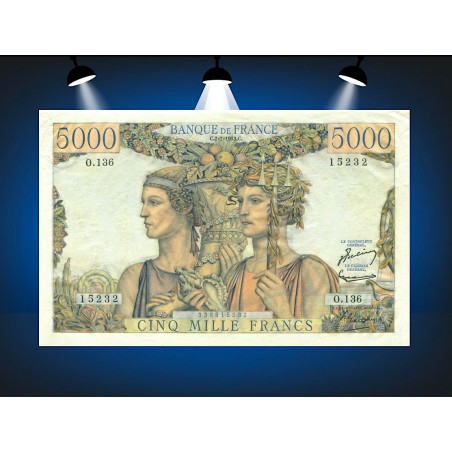 5000 Francs TERRE ET MER 1953 F.48.09