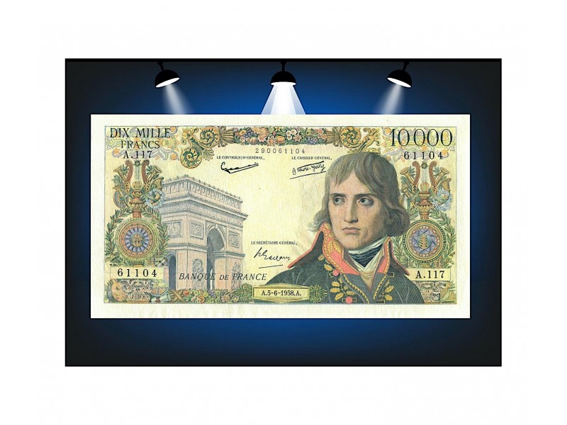 10000 Francs BONAPARTE 1958