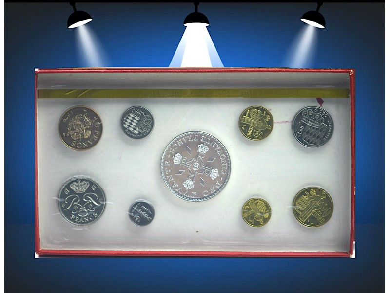 Coffret FDC RAINIER III PRINCE DE MONACO 1976...