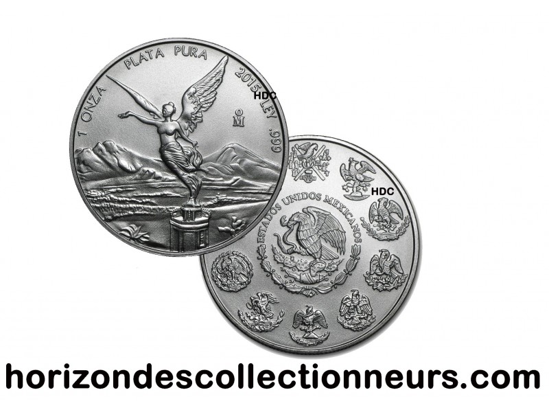 MEXIQUE 1 Once Libertad argent 2015 Fine silver 1 Oz