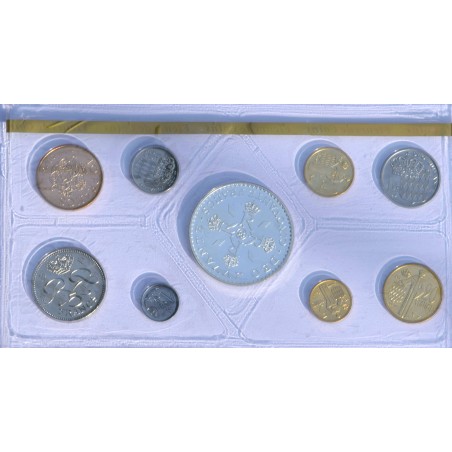 Coffret FDC RAINIER III PRINCE DE MONACO 1976 Boite Fleurs de Coins 1976