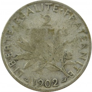 2 Francs Semeuse 1902