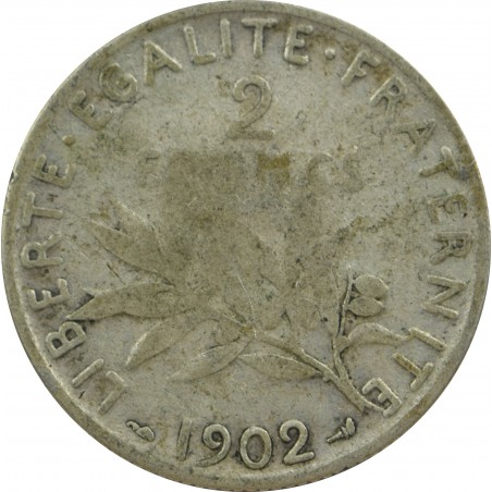 2 Francs Semeuse 1902