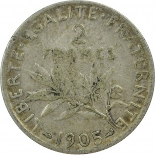2 Francs Semeuse 1905