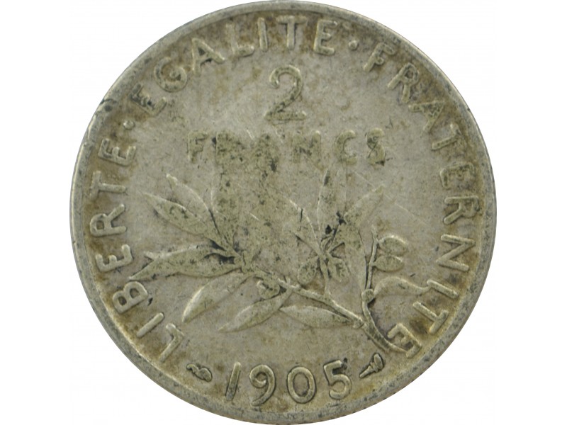 2 Francs Semeuse 1905