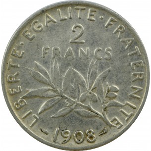 2 Francs Semeuse 1908