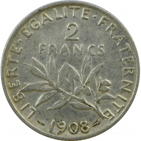 2 Francs Semeuse 1908