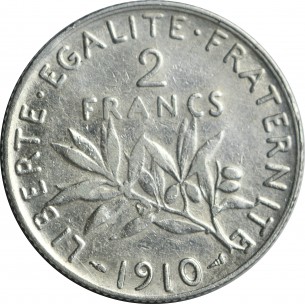 2 Francs Semeuse 1910