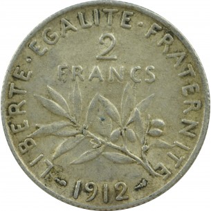 2 Francs Semeuse 1912