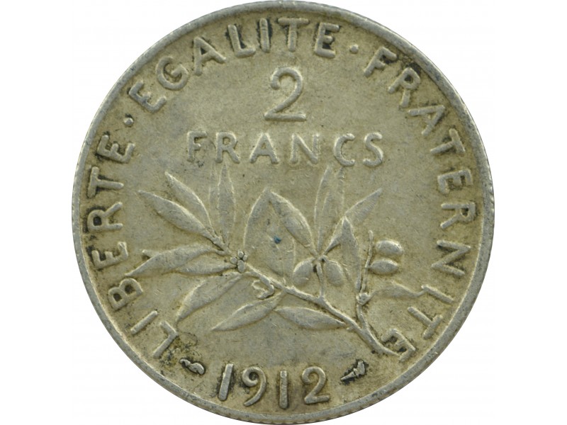 2 Francs Semeuse 1912