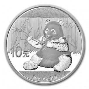 Chine PANDA once Argent 2017 