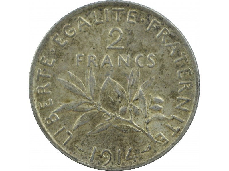 2 Francs Semeuse 1914