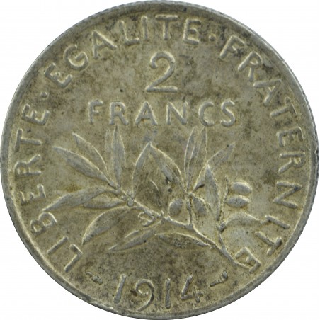 2 Francs Semeuse 1914