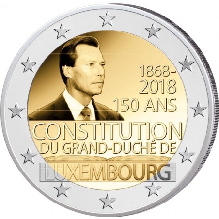 LUXEMBOURG pièce 2 euros 2018  Constitution