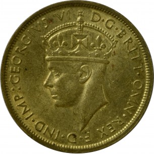 2 Shillings AFRIQUE OCCIDENTALE BRITANNIQUE 1938 Georges VI Heaton-