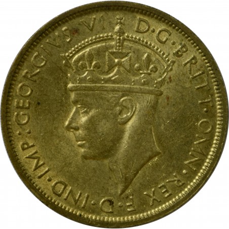 2 Shillings AFRIQUE OCCIDENTALE BRITANNIQUE 1938 Georges VI Heaton-