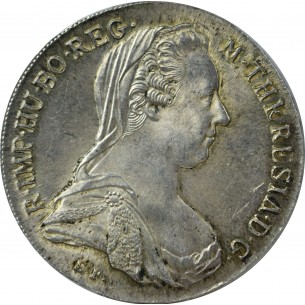 1 Thaler AUTRICHE 1780 Vienne Marie-Thérèse -Refrappe