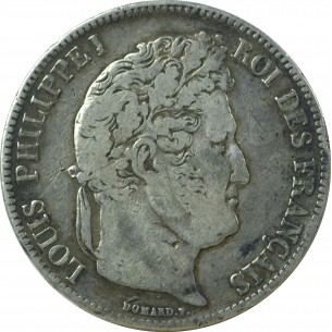5 Francs Louis Philippe I 1837 Paris