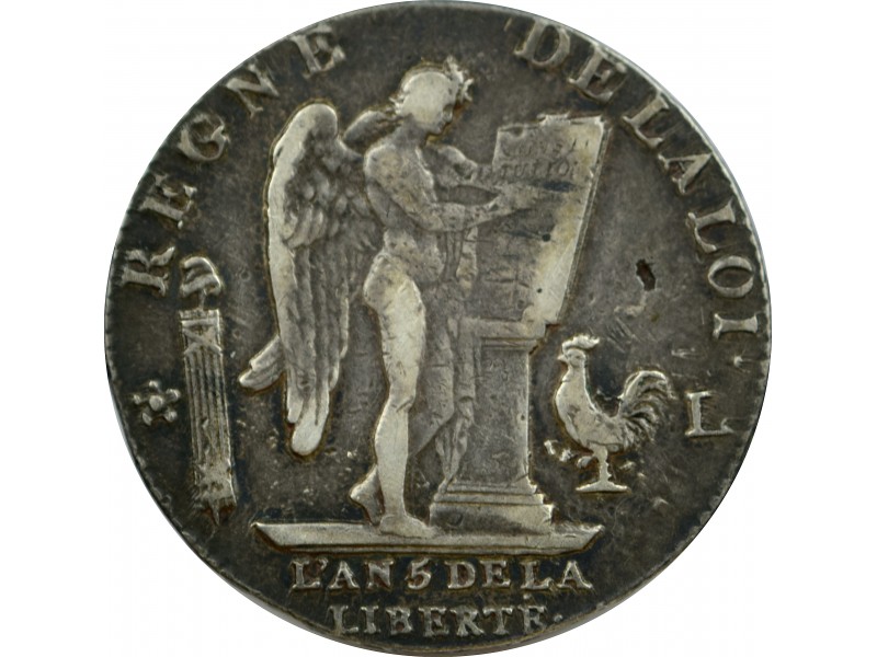 6 Livres LOUIS XVI 1793 Bayonne