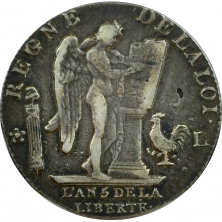 6 Livres LOUIS XVI 1793 Bayonne