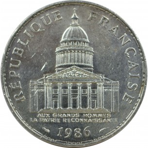 100 Francs PHANTEON 1996 Argent 1982 à 1996