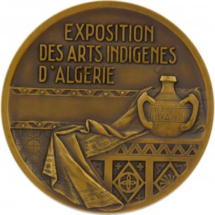 Médaille EXPOSITION DES ARTS INDIGÈNES D'ALGERIE  par ALAPHILIPPE 2