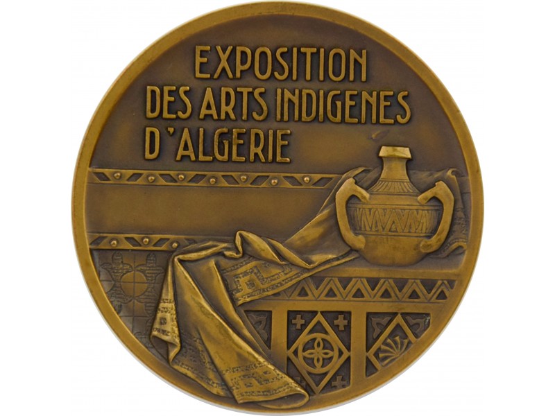 Médaille EXPOSITION DES ARTS INDIGÈNES D'ALGERIE  par ALAPHILIPPE