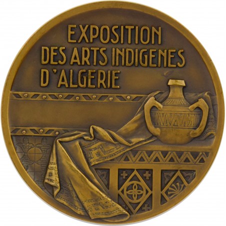 Médaille EXPOSITION DES ARTS INDIGÈNES D'ALGERIE  par ALAPHILIPPE