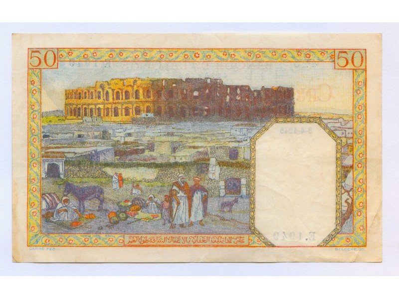 50 Francs Algérie 1945- P.87
