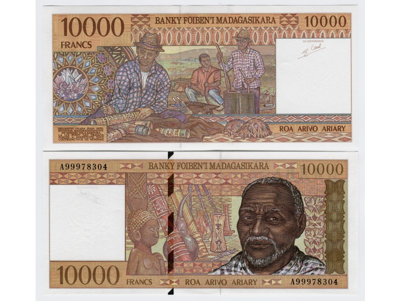 Madagascar 10000 Francs