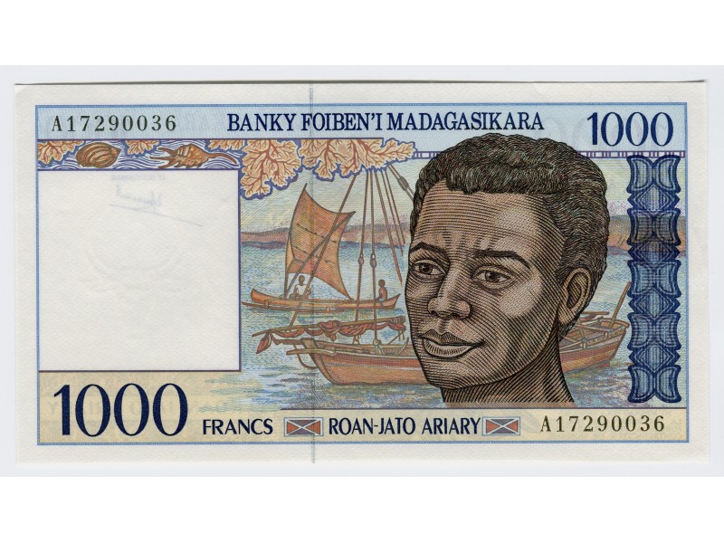 MADAGASCAR 100 Ariary  P-86b  NEUF